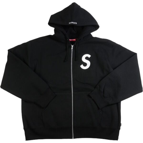 Size【L】 SUPREME シュプリーム 23AW S Logo Zip Up Hooded Sweatshirt Black ジップパーカー 黒  【新古品・未使用品】 20779590 | STAY246 powered by BASE