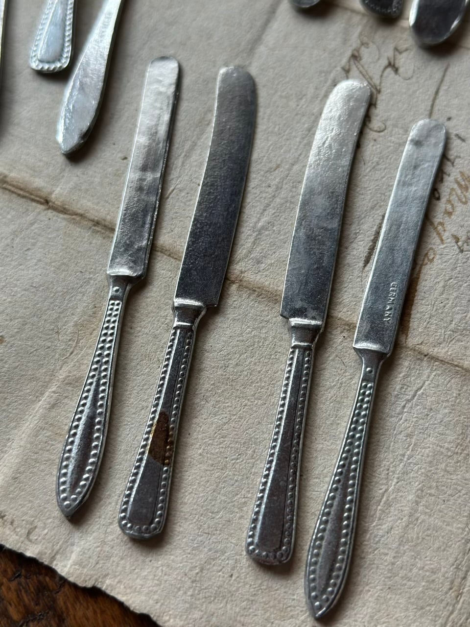19世紀ドイツ・ミニチュアカトラリー12本セット ディネット | Brocante