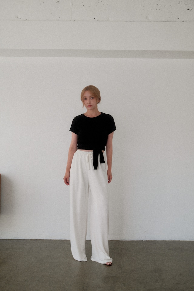 Flow Wide Pants/フロウワイドパンツ・オフホワイト