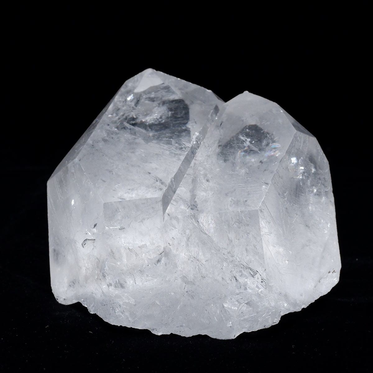 水晶 クラスター 水晶 原石 アーカンソー産 一点物 282-678