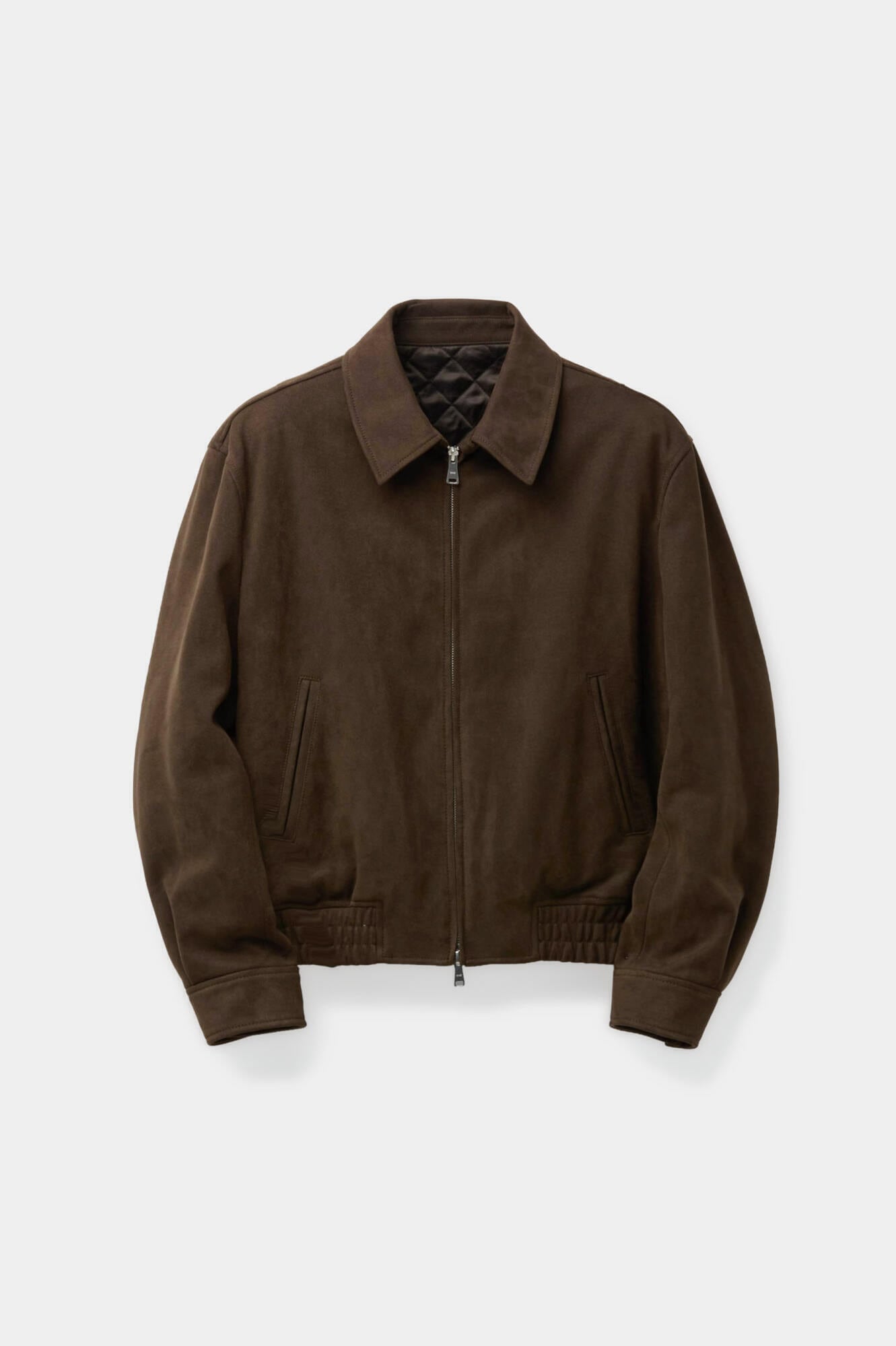 3/24発送 [COOR MEN] Vegetable Leather A-2 Jacket (Black) 正規品