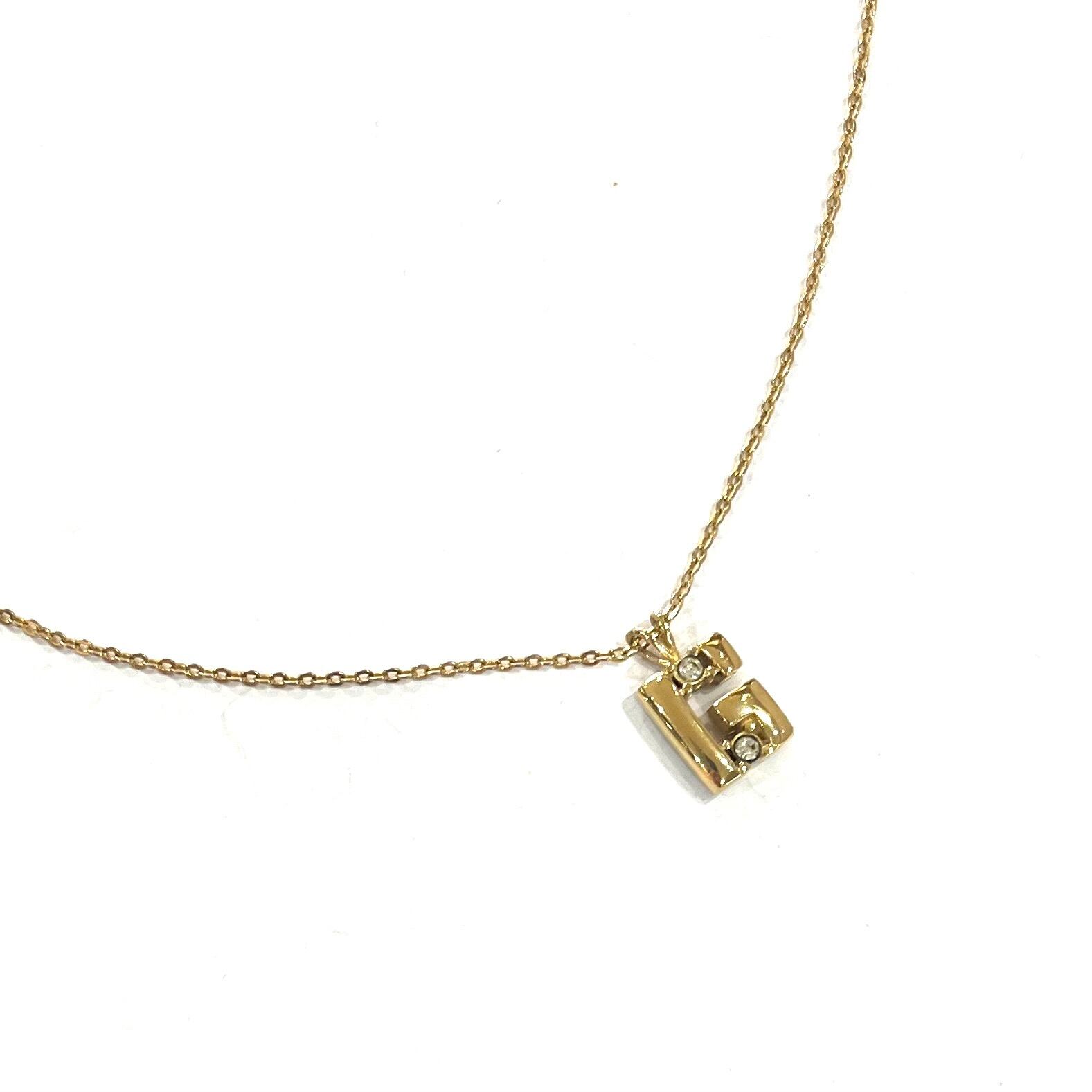 GIVENCHY ジバンシー ネックレス ツイスト ゴールド 刻印あり 【公式通販】