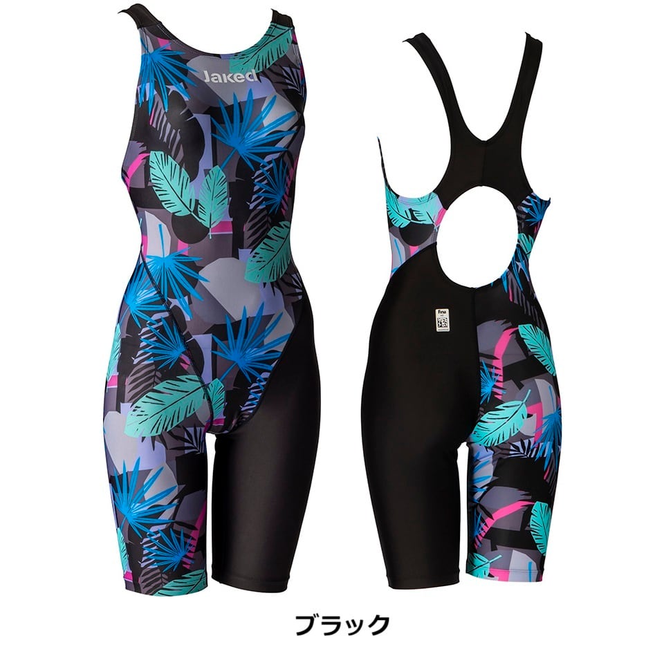 Jaked FINA承認 水着 820732 レース水着 レディース スパッツ J