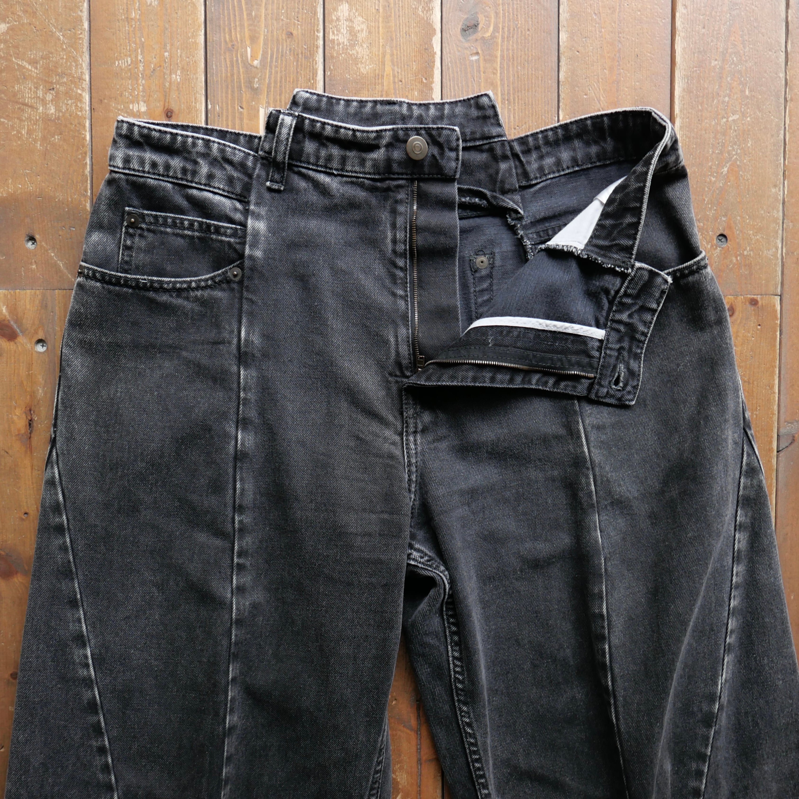Maison Margiela 25SS BLACK DENIM PANTS | safarionline