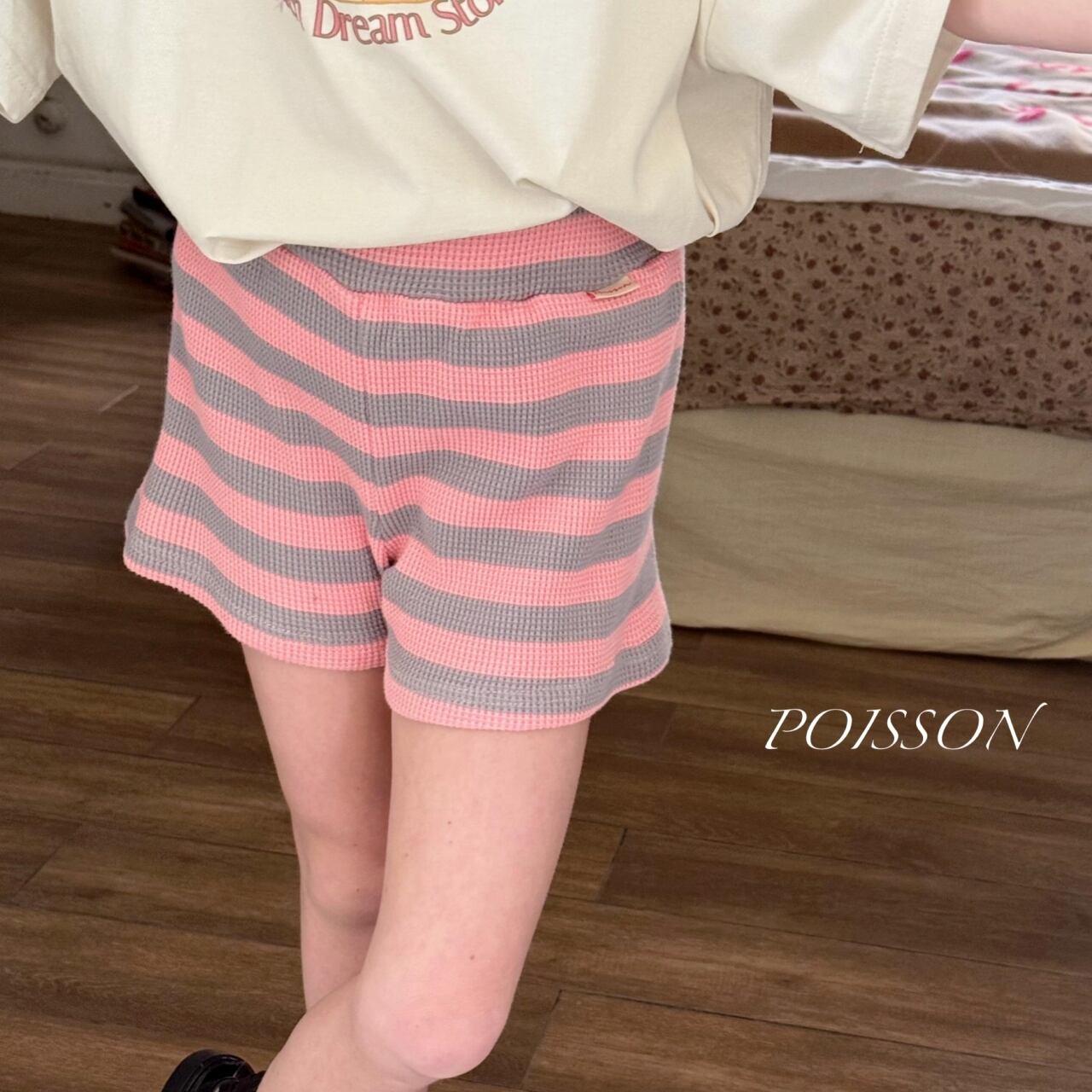 «sold out»«ジュニアサイズあり»«poisson» サマーポポパンツ 2colors