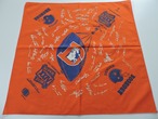 1990s　NFL BRONCOS(デンバー・ブロンコス)  ヴィンテージバンダナ 