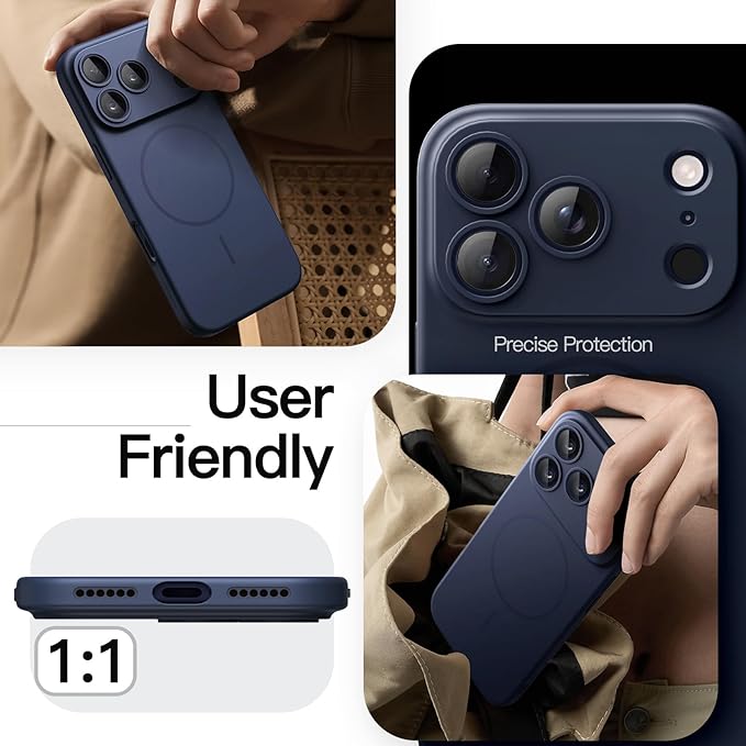 JETech iPhone 17 Pro Max 6.9インチ用 マグネットスリムケース