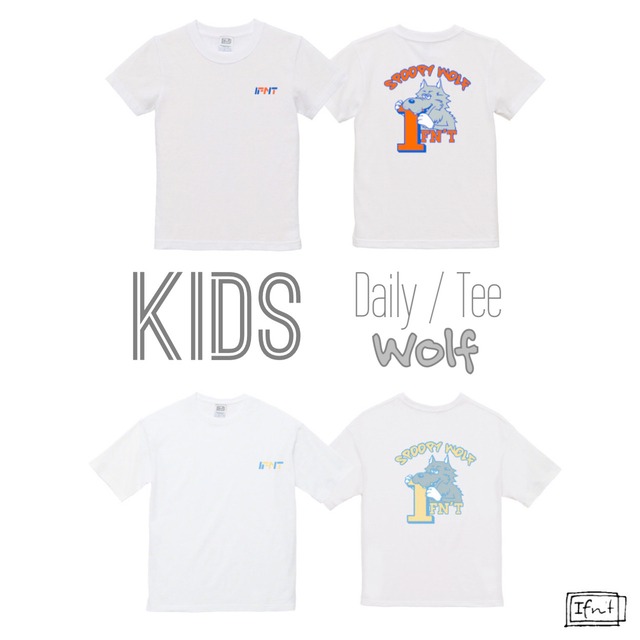 Kids [Wolf] Tee / ﾃﾞｲﾘｰｽﾀｲﾙ