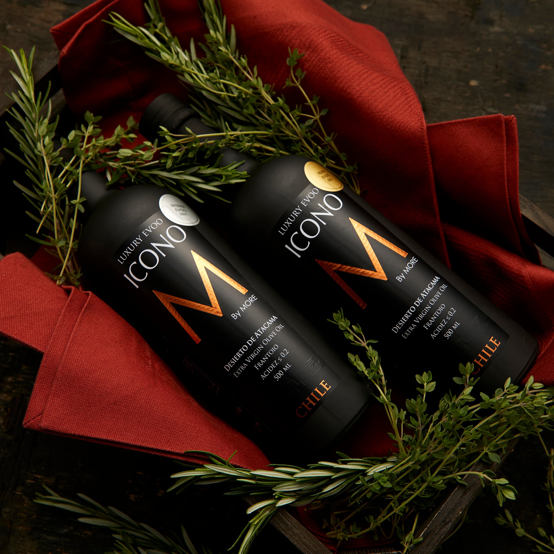 エキストラバージン オリーブオイル ICONO(アイコノ) 2本セット