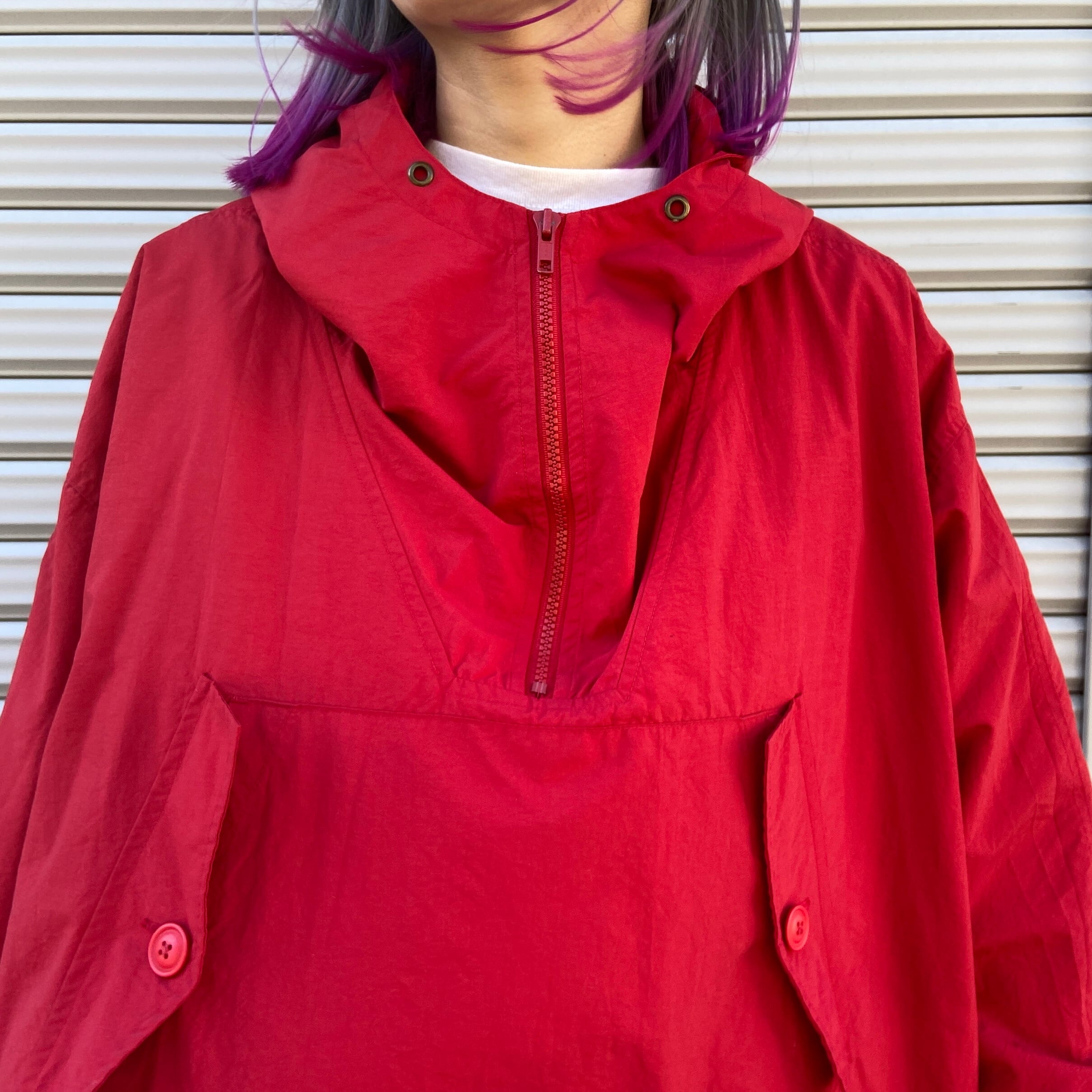 90年代 ポロバイラルフローレン ナイロン アノラックパーカー メンズ