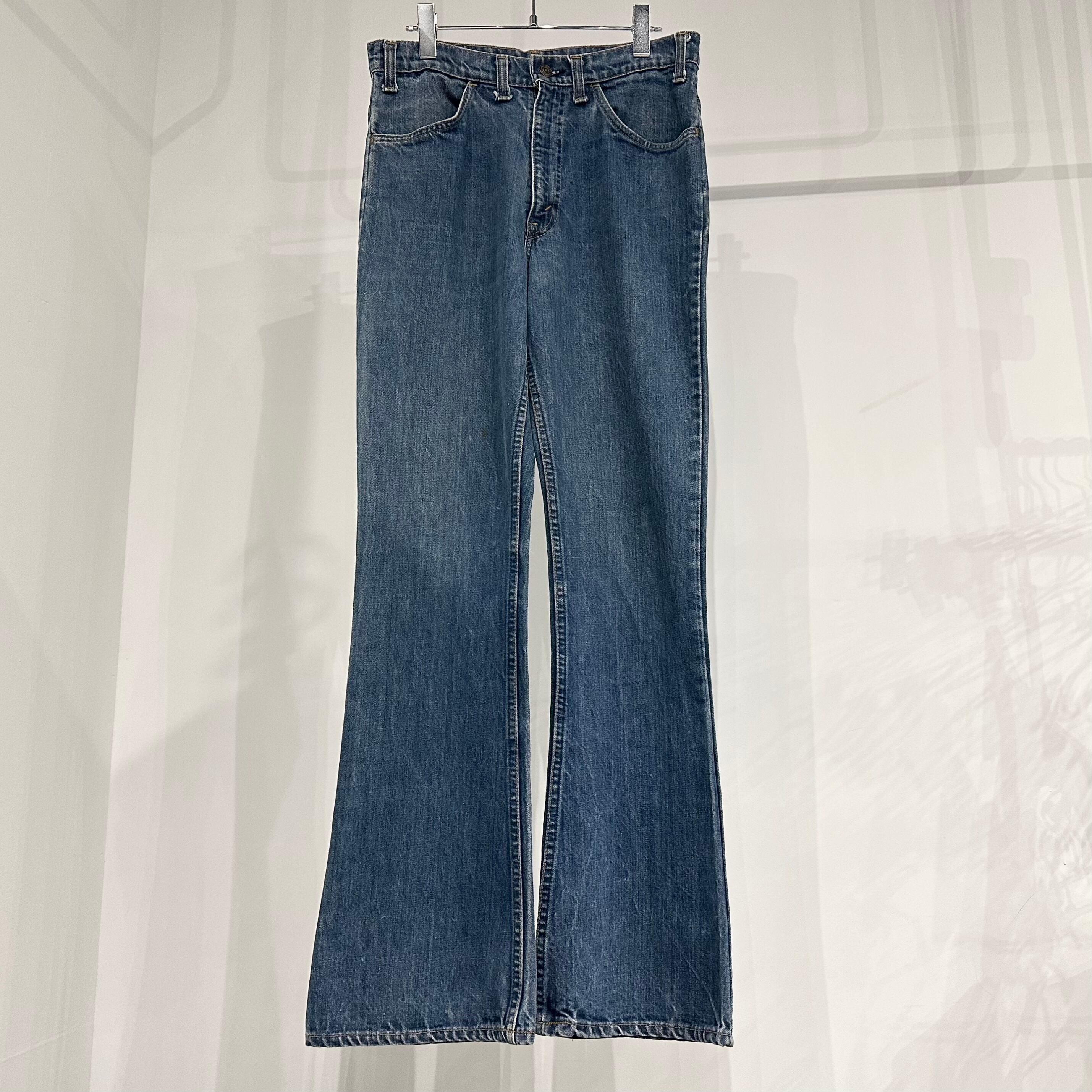 USED】76年 Levis 646 0217 リーバイス フレアパンツ W32 L34 | Racey