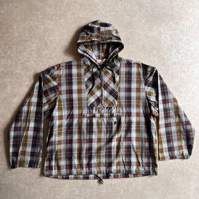 1970s  Shanhouse  Check Anorak  L   G690