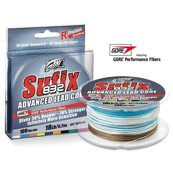 レッドコア Sufix832 18Lb 200YD レイク