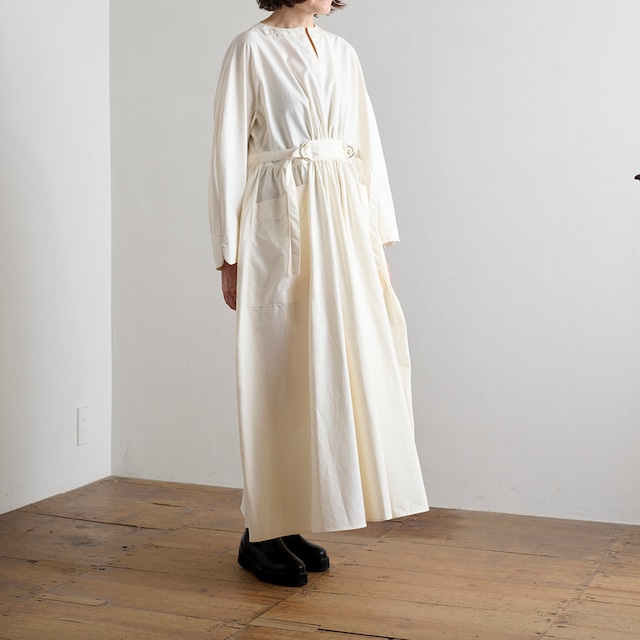 TENNE HANDCRAFTED MODERN テンハンドクラフテッドモダン New Waist Shrring  dress