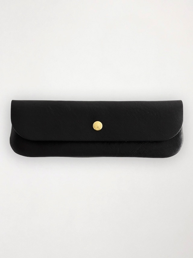 フラップポーチ M ブラック / Flap Pouch Medium Black