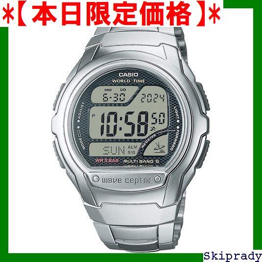 本日限定価格】 カシオ シルバー メンズ WV-58DJ-1AJF ELバックライト