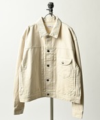 ATELANE 11.5oz denim trucker jacket (IVO) 26A-13030