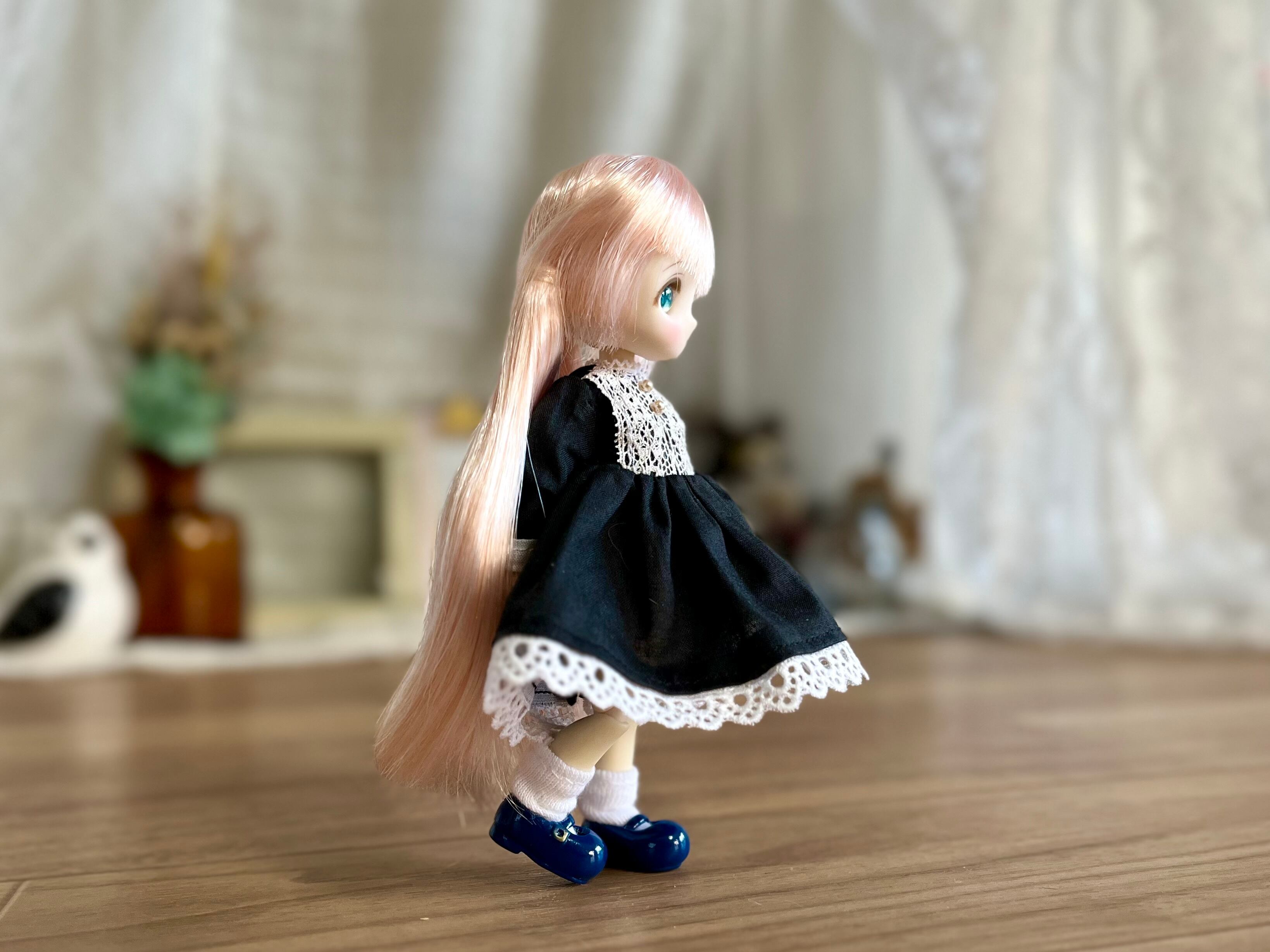 シュガーカップス ピコPサイズ メイドセット ワンピース＋エプロン