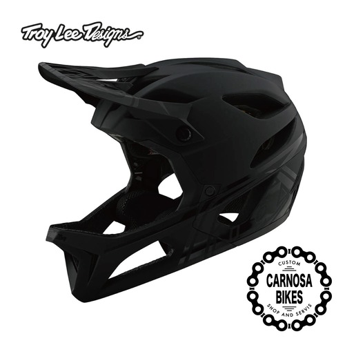 【Troy Lee Designs】STAGE HELMET STEALTH MIDNIGHT [ステージ ヘルメット ステルス ミッドナイト]  MIPS