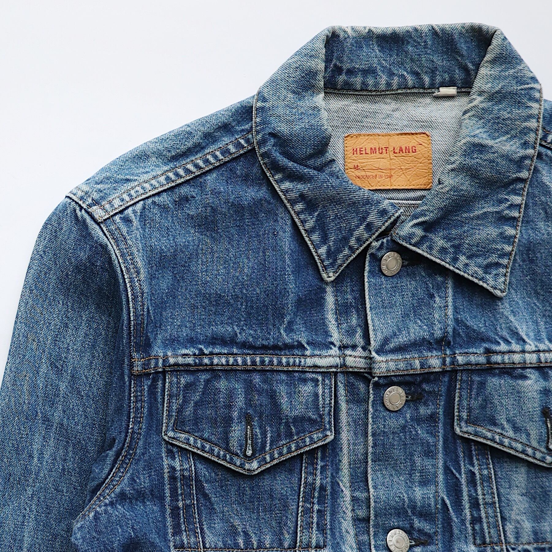 helmut lang 1998 gジャン デニムジャケット helmut lang 1998 gジャン デニムジャケット - メルカリ