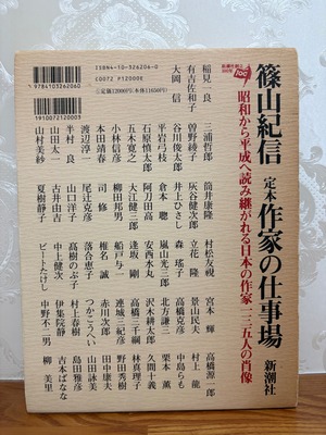 サイン　篠山紀信　作家の仕事場
