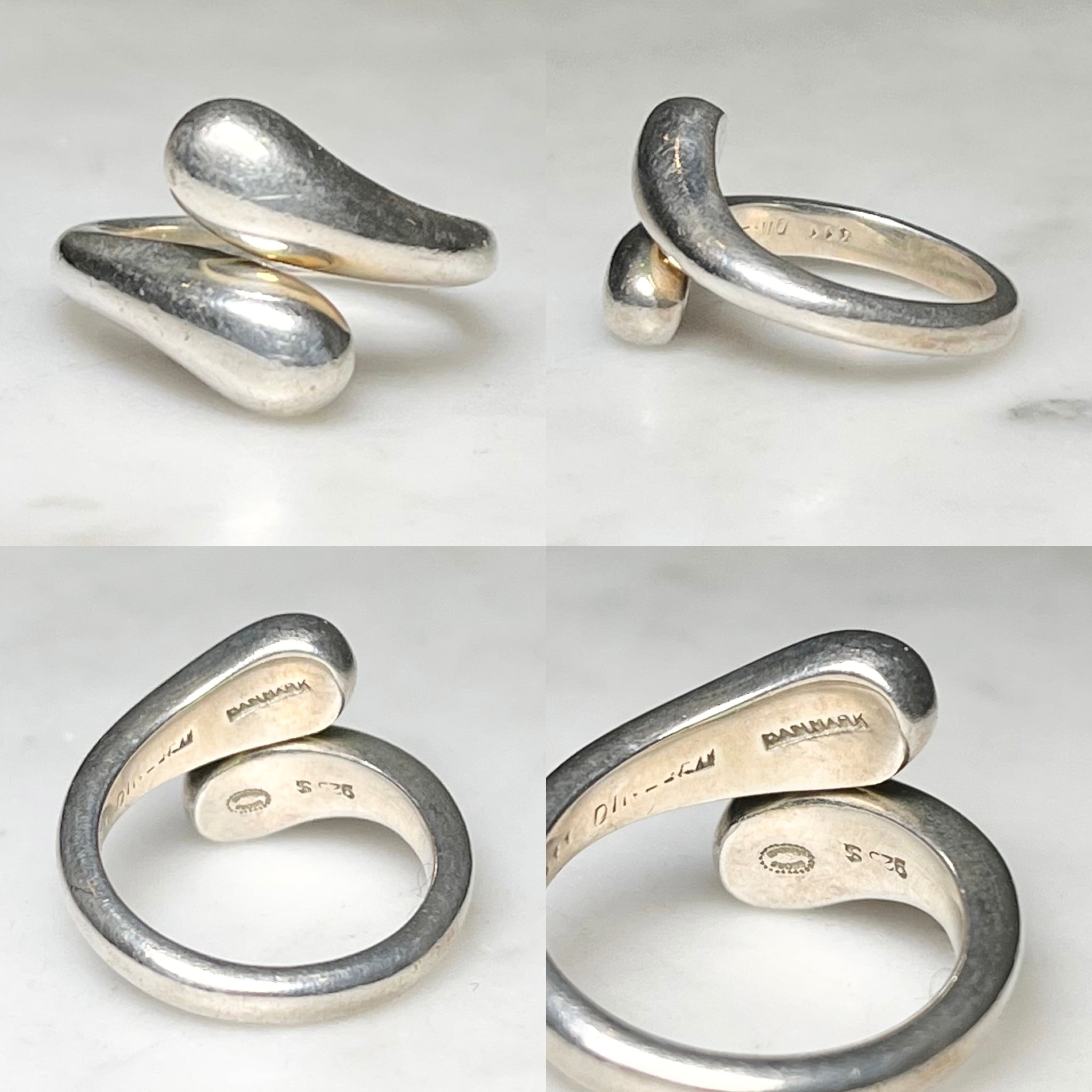 ジョージジェンセン  リング 14号 カーニバル 411 GEORG JENSEN silver ring 