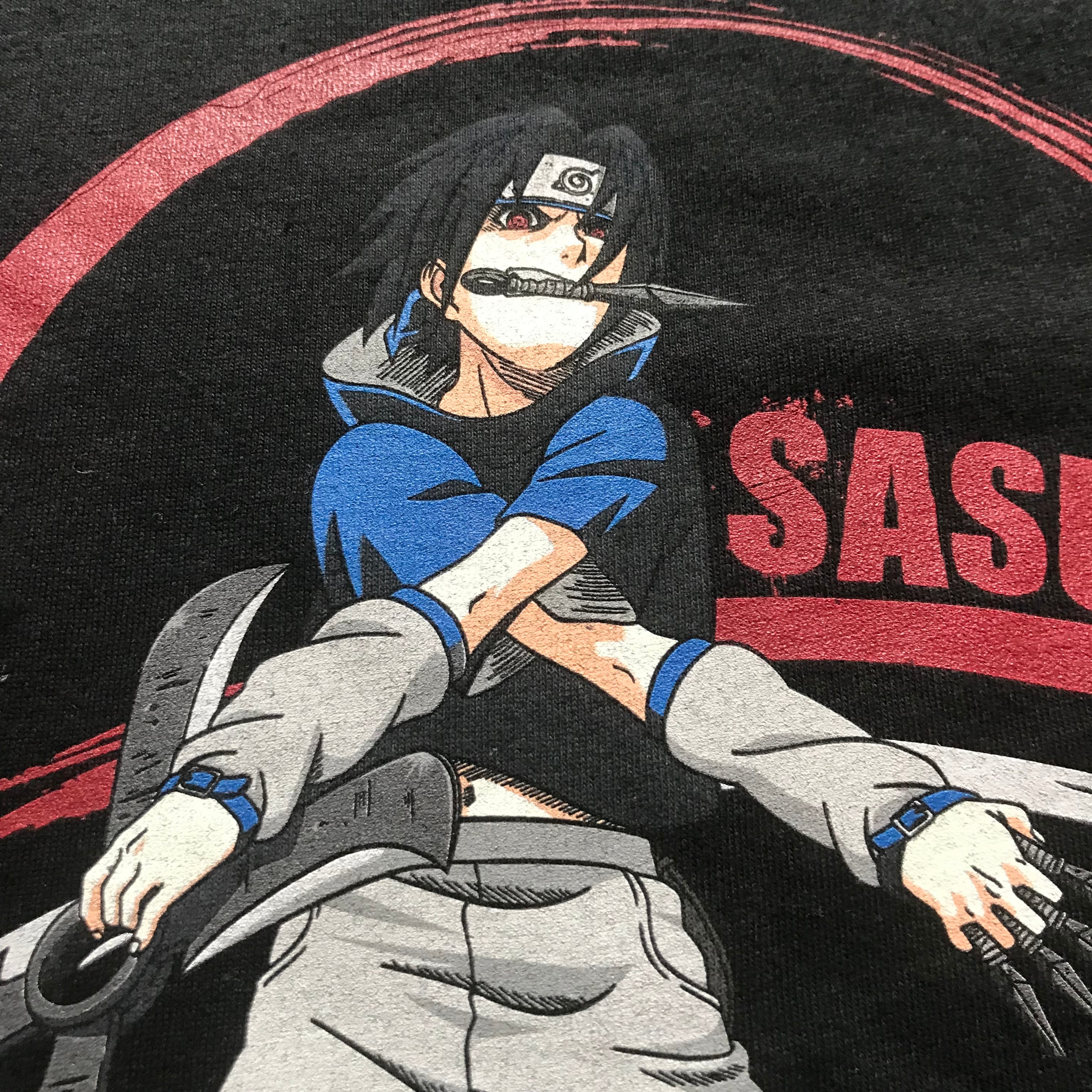 00s ナルト naruto サスケ Tシャツ