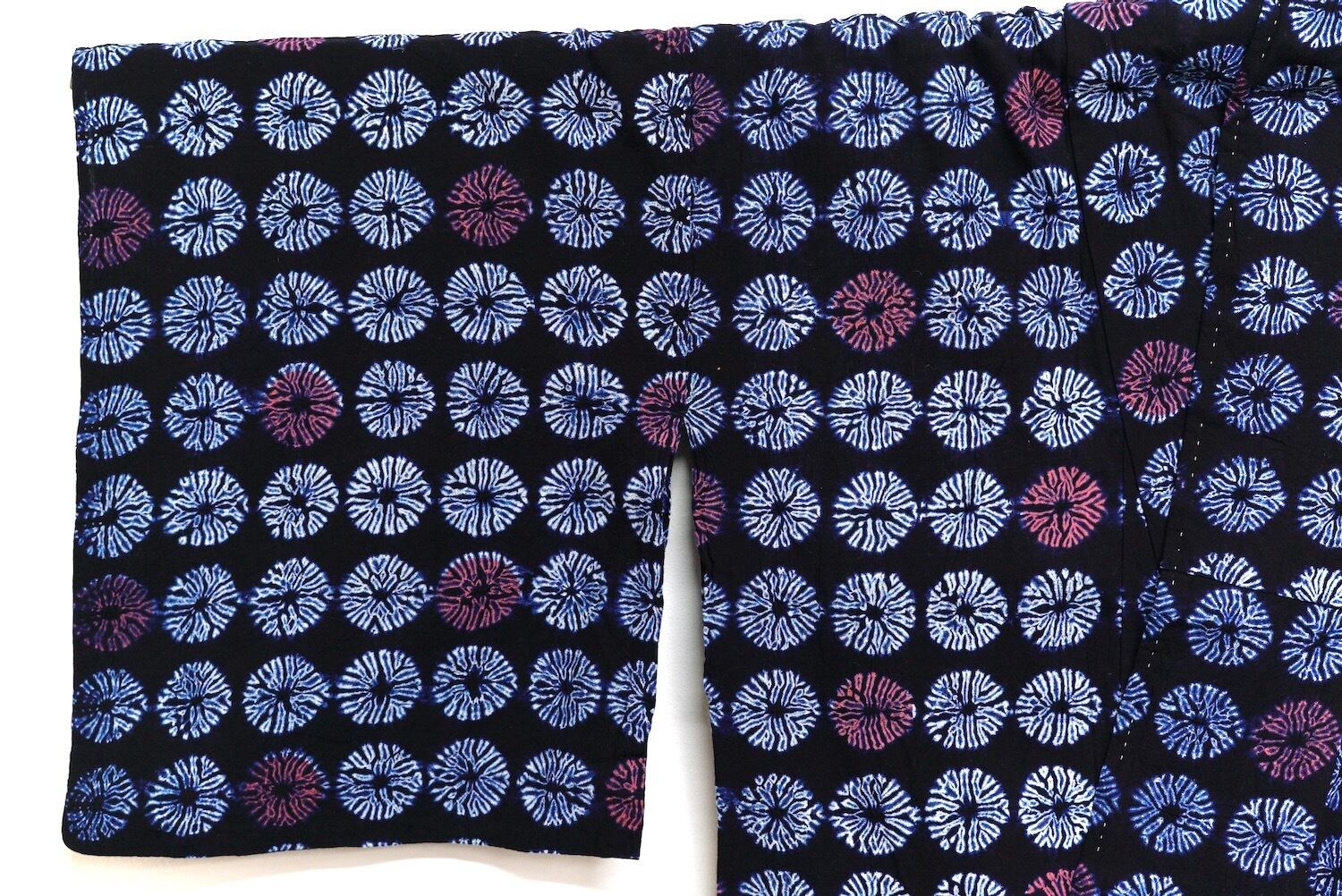 3397R1 有松絞り 浴衣 木綿 昭和レトロ ヴィンテージ 古布 和装