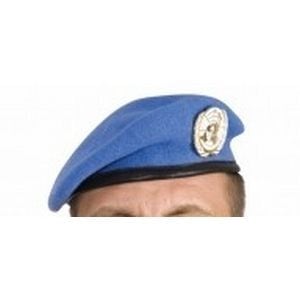 フランス軍国連軍ONUベレー帽(LIGHT BLUE)UN | デポ・リュテス