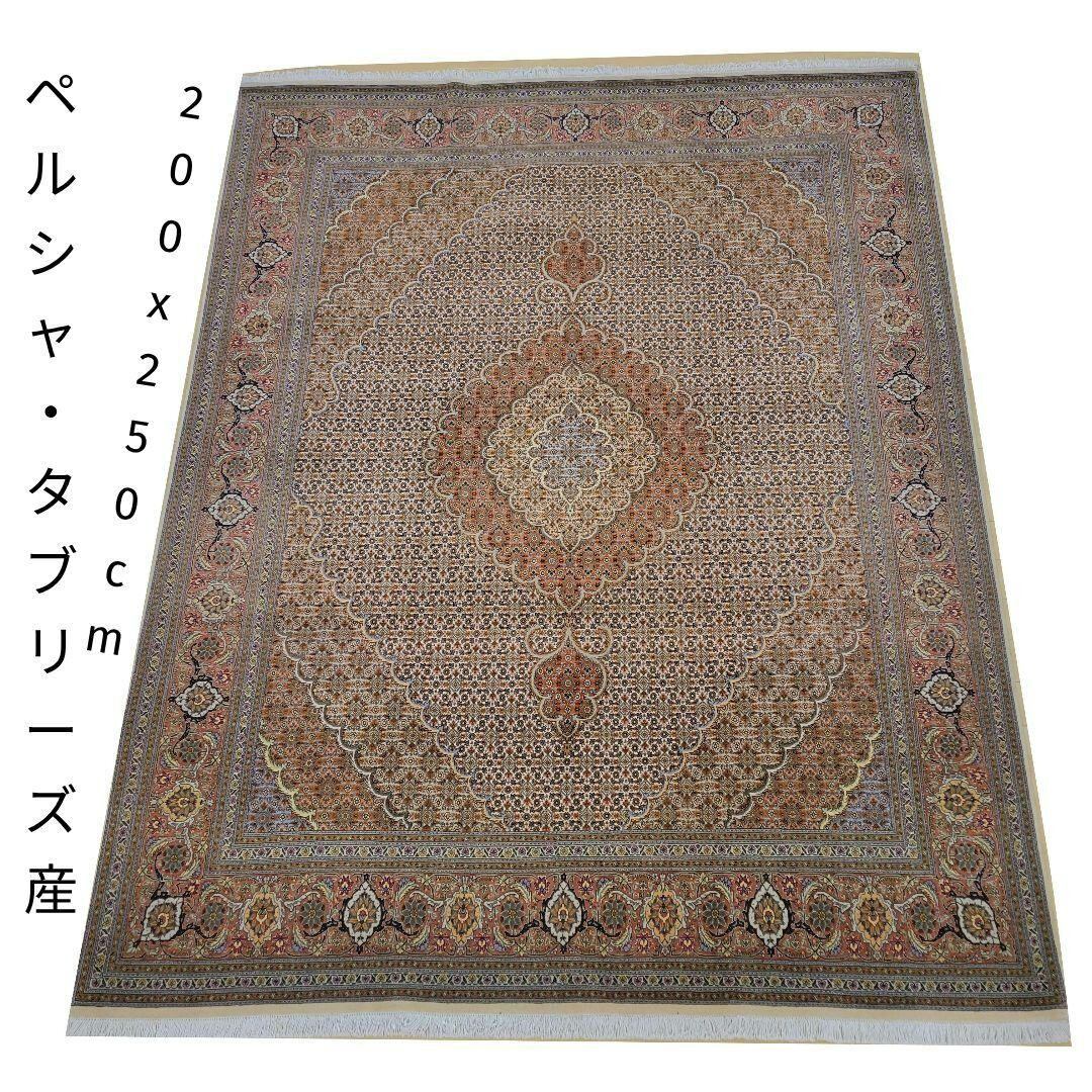 65x96cmペルシャ手織りヤラメ絨毯(765)ギャッベ・マット・じゅうたん
