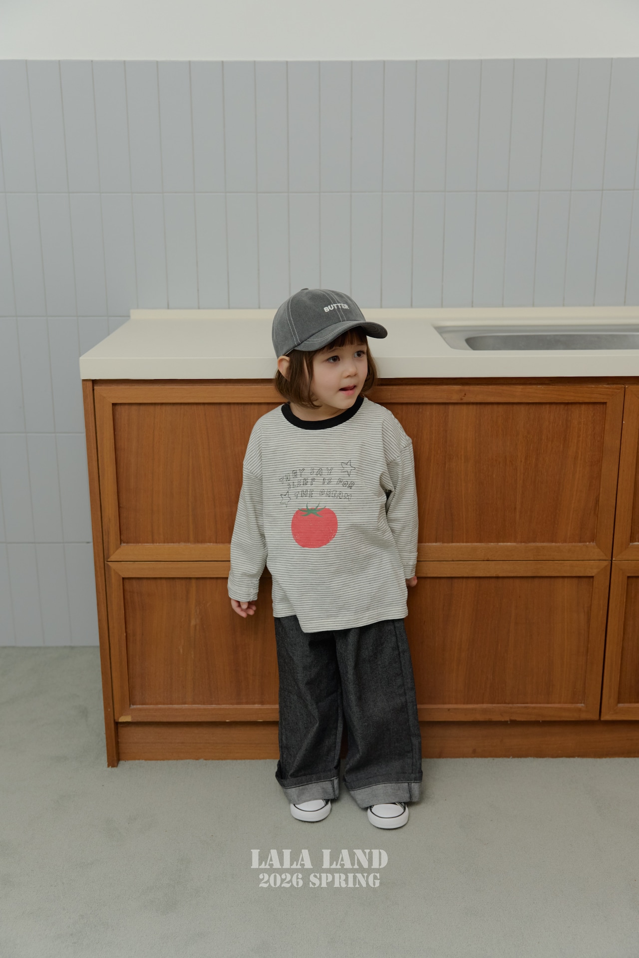 LALALNAD 26/SS (Kids)Tomato T-shirts