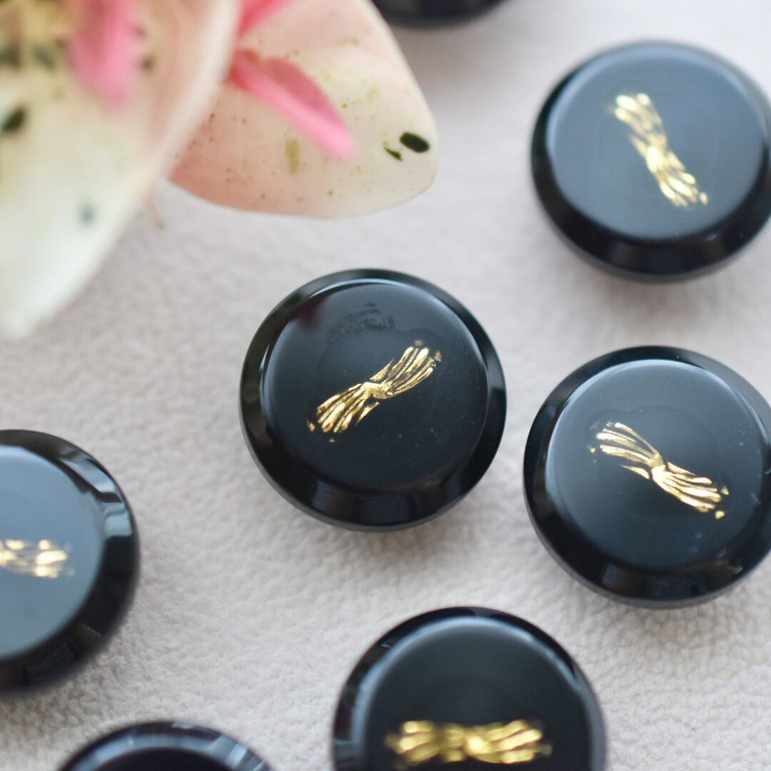 ゴールドリボンバー×ブラック 15㎜