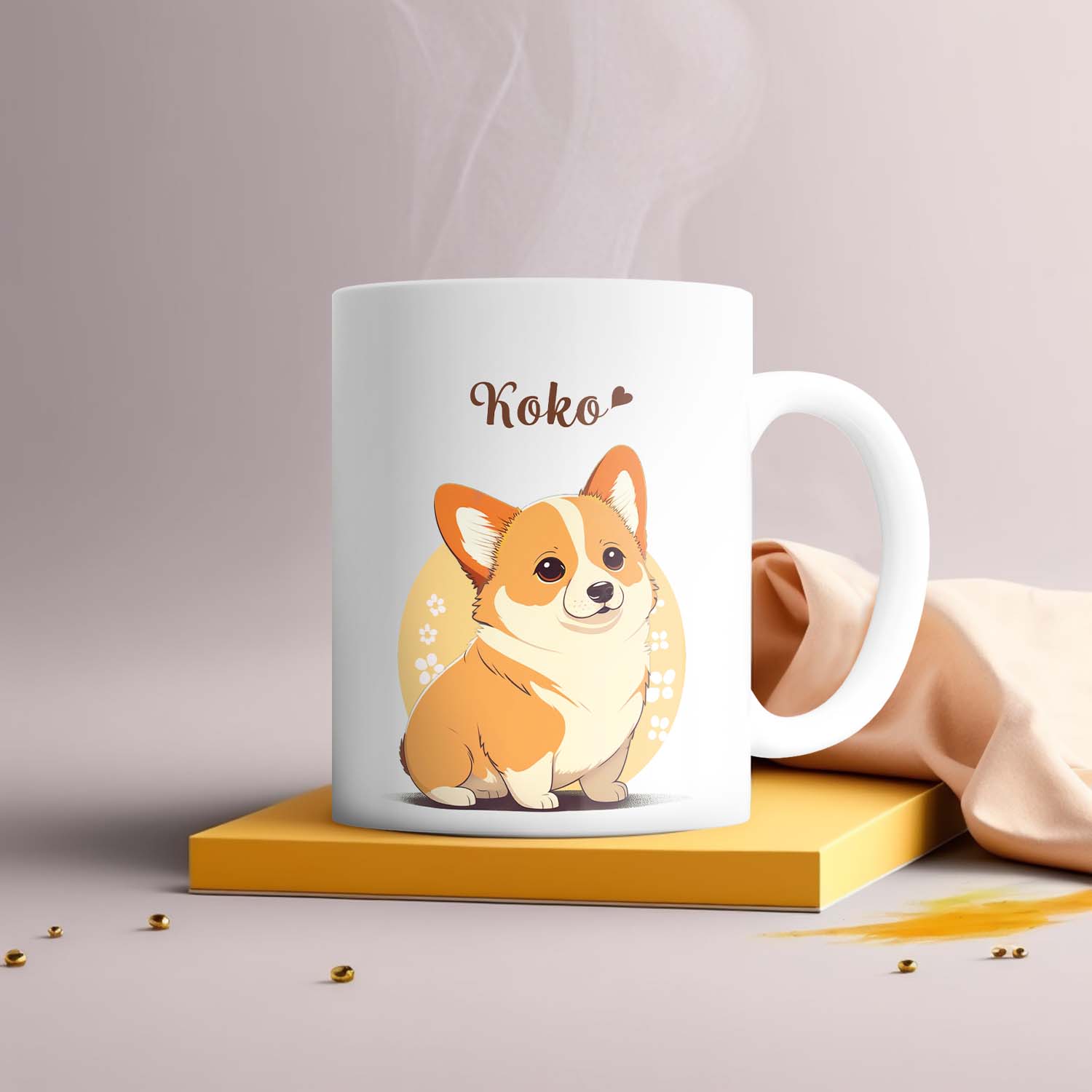 コーギー 2023新デザイン！ 】 マグカップ お家用 プレゼント 犬 うち