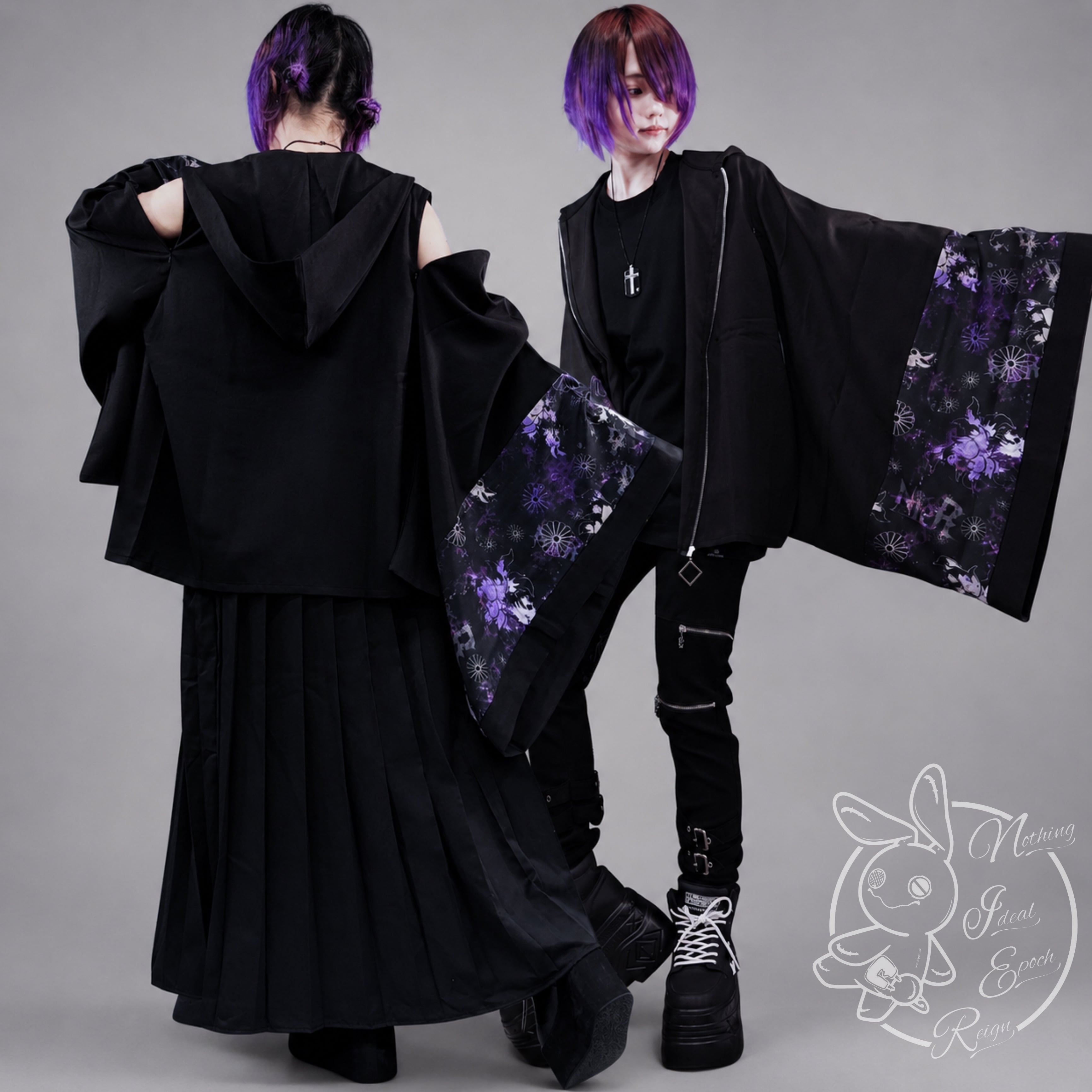 早い者勝ち先着50点限定55%OFF-九尾- 和風着物袖3ZIP OUTER | NIER