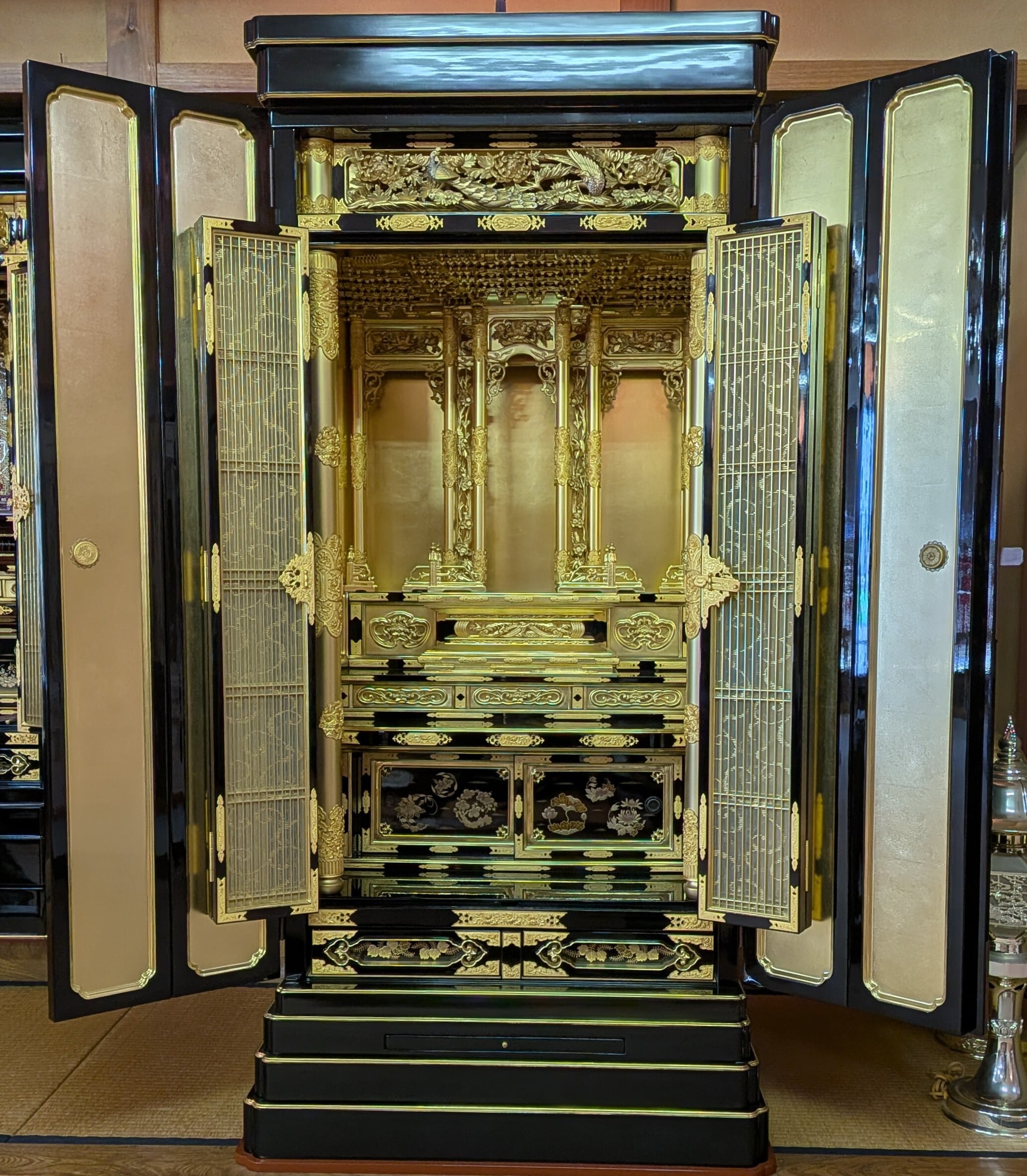 仏飯器 磨き ＃7 高さ7cm 直径6cm 真鍮製 金色 ステンレス皿付 ご飯