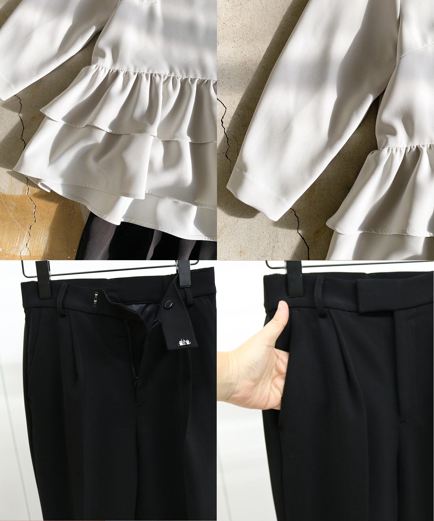 セットアップ【SALE60％OFF】【手洗いできる】マイクロピケ