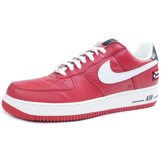 Size【31.0cm】 NIKE ナイキ AIR FORCE 1 LOW "PUERTO RICO 4" 624040-641 2003年モデル  スニーカー 赤 【中古品-ほぼ新品】【中古】 20643488 | STAY246