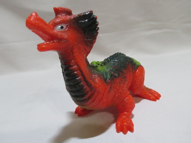 ポピー　キングザウルスシリーズ　リッガー　ソフビ　怪獣ソフビ