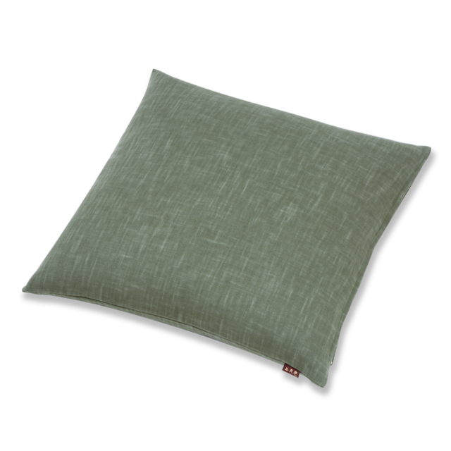 おぼろ染　座布団（カバーのみ）　GU（うぐいす）55×59