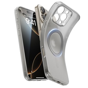 【在庫のみ】【究極薄型・軽量】ESR iPhone 16 Pro Max ケース MagSafe対応 カメラ保護 いphone16promax ケース 耐衝撃薄型カバー 黄ばみ防止 耐傷性 いphone16pro max 専用マグネットスマホケース Zeroシリーズ つや消しグレー