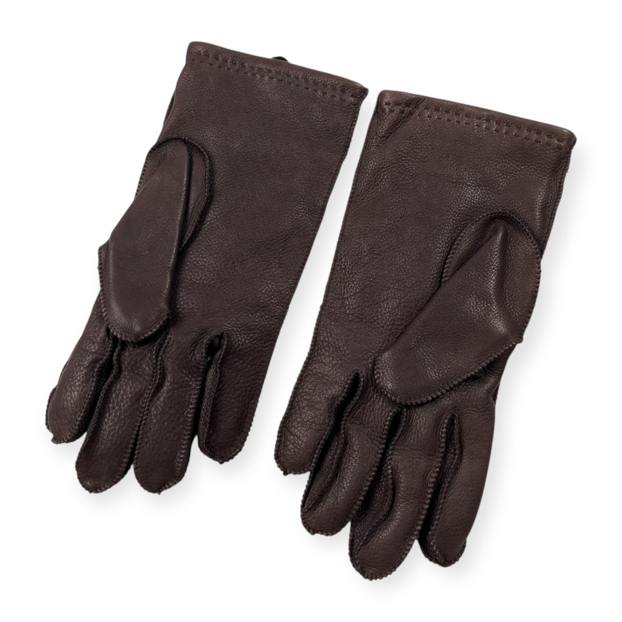 Polo by Ralph Lauren ポロ ラルフローレン 本革 レザーグローブ サイズ M /手袋/ダークブラウン系