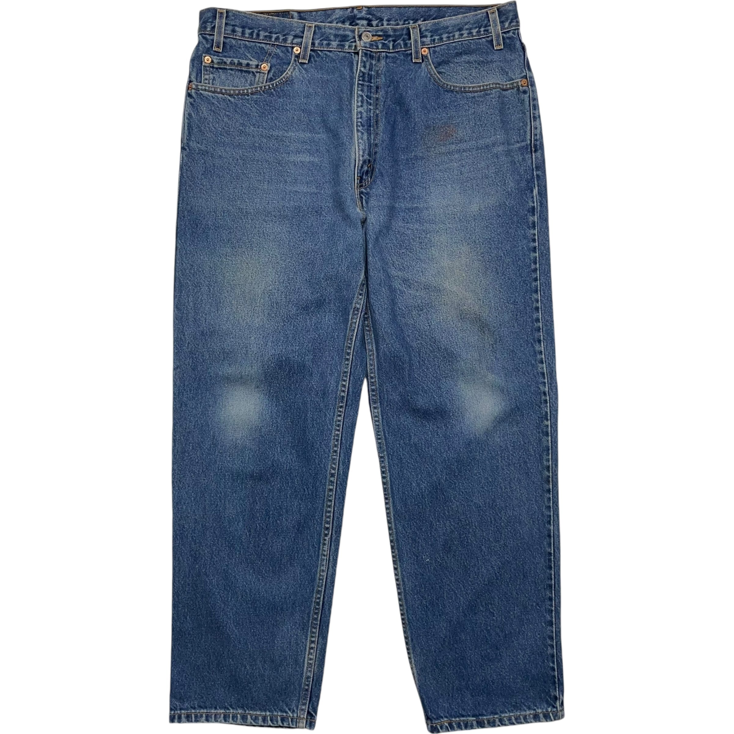 《実寸 W38L29》 Levi's リーバイス 550 デニムパンツ ブルー 90年代 vintage no.4583S