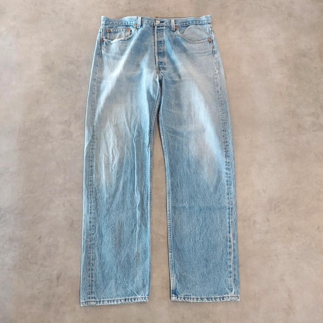 リーバイス501 Levis W38 青 90s USA製 古着 17424