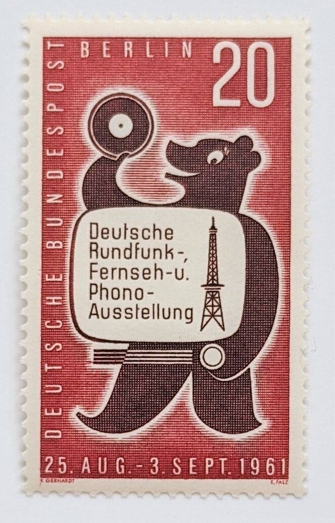 まとめ済✨️3050 外国切手 ドイツ ベルリン 1969年馬 4種完 ベルリン放送展 / ドイツ 1961 | Stempel ― 旅する切手 ―
