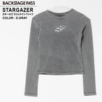【Backstage pass】STARGAZER(スターゲイザー)スターロゴ スリムライン ロンT   GBS2102  ロンティー ユニセックス サブカル 地雷系