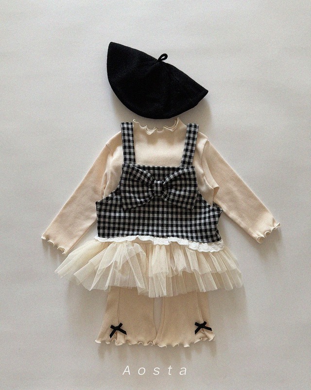 即納⌇チュール ドッキング トップス