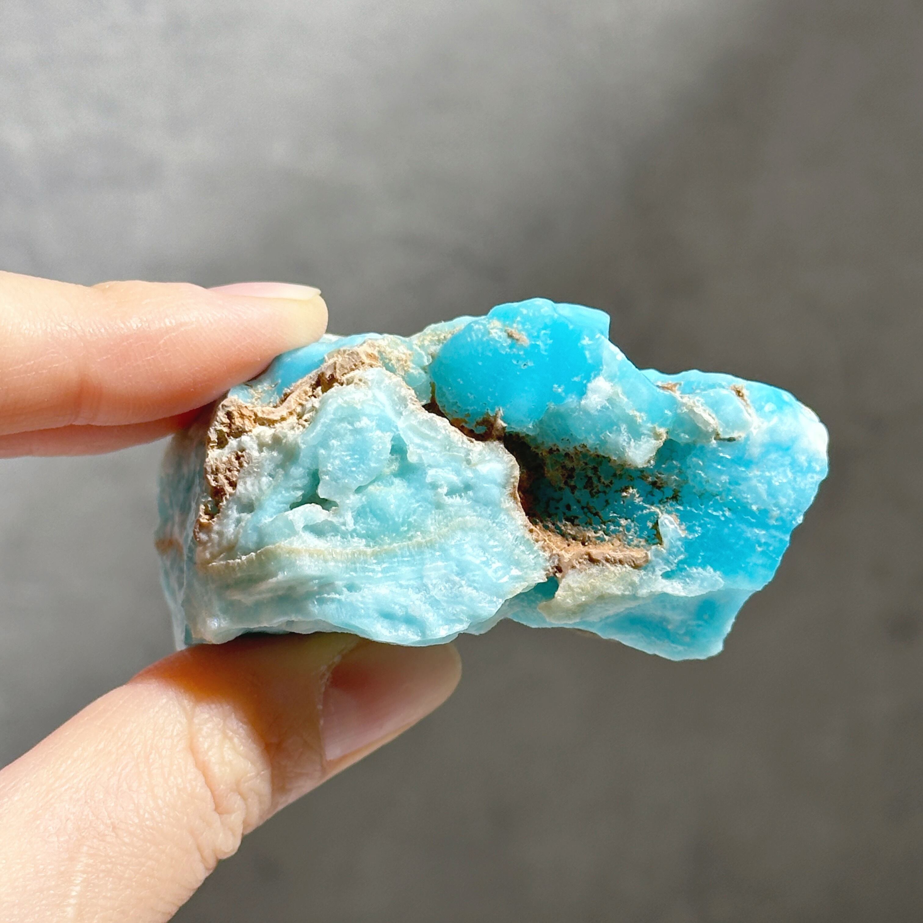 ブルーアラゴナイト 原石13◇Blue Aragonite◇天然石・鉱物