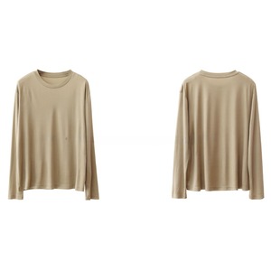 シンプル 長袖Tシャツ M 4col 250352