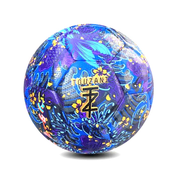 TOUZANI KOIデザイン フリースタイルボール 5号 TOUZANI フリースタイル専用ボール 5号球 KOI BALL Purple Ocean
