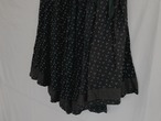 FRANCE ~1920’s antique gather wrap skirt